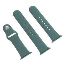 Apple Watch Siliconen Bandje Donkergroen 42/41/40/38mm