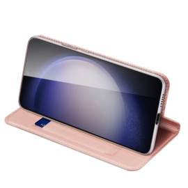Galaxy S24 Plus Dux Ducis Skin Pro Flip Case Roze