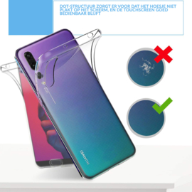 Huawei P20 Pro 360° Full Cover Transparant TPU Hoesje