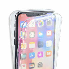 iPhone Xr 360° Full Cover Transparant TPU Hoesje