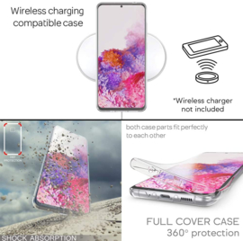 Galaxy S20 Ultra 360° Full Cover Transparant TPU Hoesje