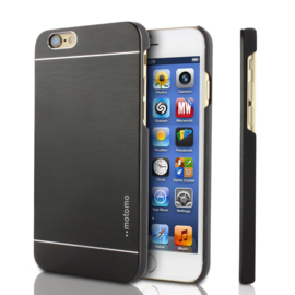 iPhone 6 / 6S Motomo Metalen Hoesje Rood / Roze