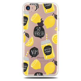 iPhone 7 / 8 / SE 2020 Soft TPU Hoesje So Fresh Lemonade Print