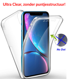 iPhone Xr 360° Ultra Clear Hybrid PC + TPU Hoesje