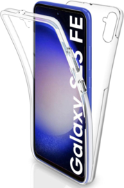 Galaxy S23 FE 360° Ultra Clear Hybrid PC + TPU Hoesje