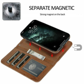 iPhone Xs Max Uitneembaar Magnetisch Bookcase Hoesje