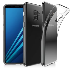 Galaxy A8 (2018) Premium Transparant Soft TPU Hoesje