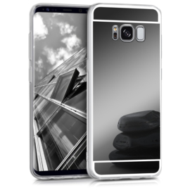 Galaxy S8 TPU Bling Spiegel Hoesje 4 Kleuren