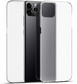iPhone 11 Pro Max 360° Full Cover Transparant TPU Hoesje
