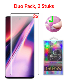 2 STUKS Galaxy Note 20 Case Friendly 3D Tempered Glass Screen Protector