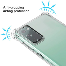 Galaxy S20 FE Transparant Soft TPU Air Cushion Hoesje