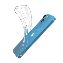 iPhone 15 Premium Soft TPU Hoesje Transparant