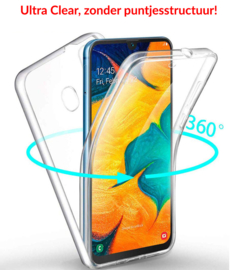 Galaxy A20E 360° Ultra Clear Hybrid PC + TPU Hoesje