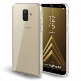 Galaxy A6 (2018) 360° Ultra Clear Hybrid PC + TPU Hoesje