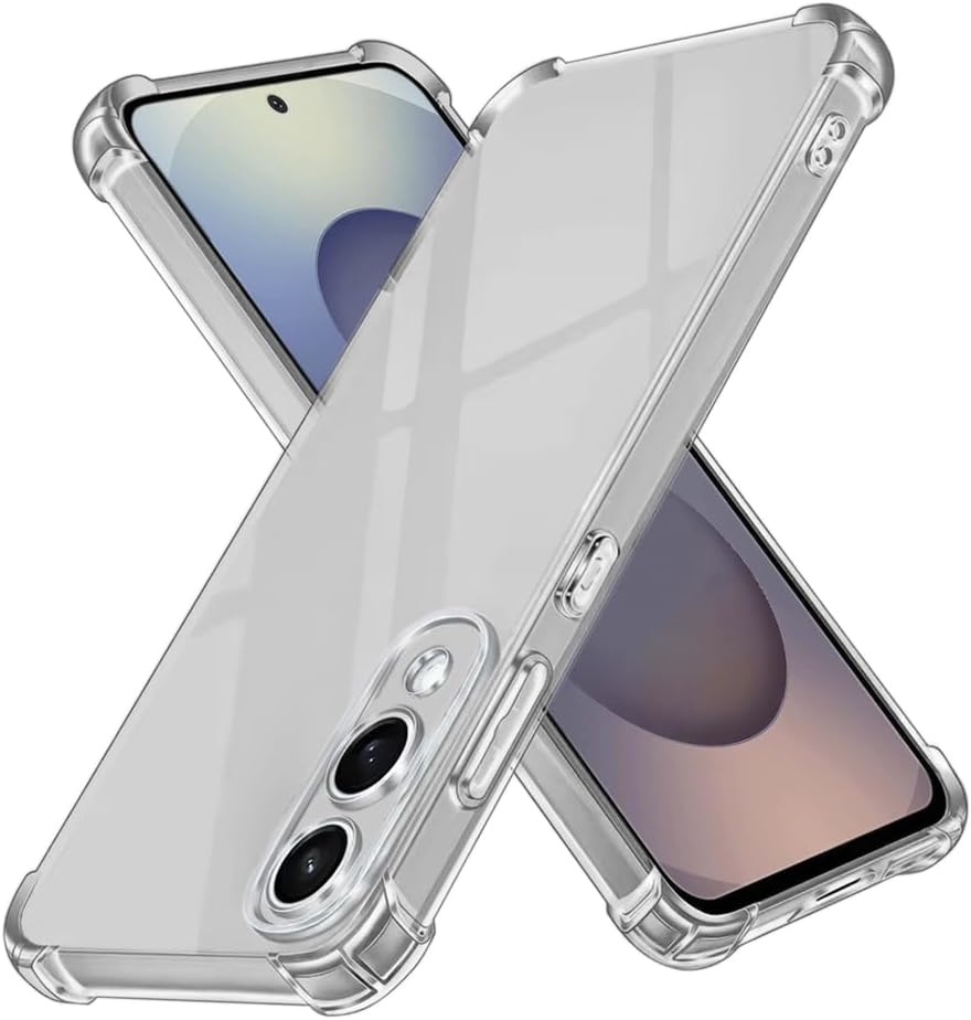 Galaxy S25 Edge Transparant Soft TPU Air Cushion Hoesje