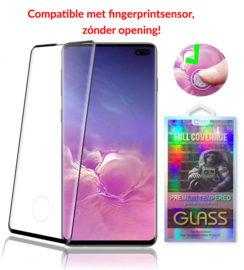 Galaxy S10 Plus Case Friendly 3D Curved Tempered Glass Screen Protector