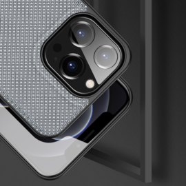 iPhone 13 Pro Max Dux Ducis Fino Hybrid Back Case Blauw