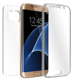 Galaxy S6 Edge 360° Full Cover Transparant TPU Hoesje