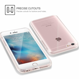 iPhone 6 Plus / 6S+ 360° Ultra Clear Hybrid PC + TPU Hoesje