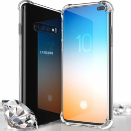 Galaxy S10 Plus Transparant Soft TPU Air Cushion Hoesje