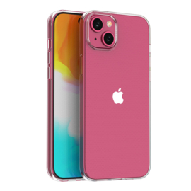 iPhone 15 Plus Premium Soft TPU Hoesje Transparant
