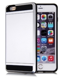 iPhone 5 / 5S / SE Slide Armor Hoesje Met Pashouder Goud