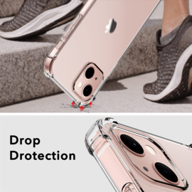 iPhone 15 Transparant Soft TPU Air Cushion Hoesje