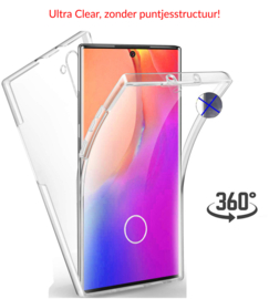 Galaxy Note 10 Plus 360° Ultra Clear Hybrid PC + TPU Hoesje