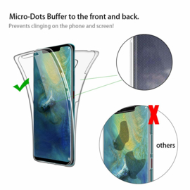 Huawei Mate 20 Pro 360° Full Cover Transparant TPU Hoesje