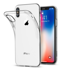 iPhone X / Xs Soft TPU Hoesje Transparant