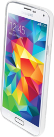 Galaxy S5 Transparant TPU Hoesje Met Pasjesvakje