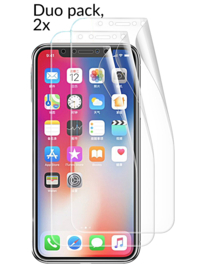 2 STUKS iPhone X / Xs Full Cover Folie Screen Protector