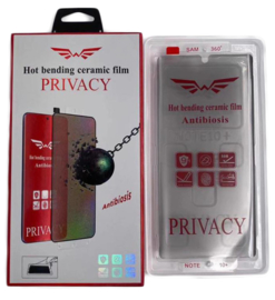 Galaxy S22 3D Flexibel Privacy Screenprotector