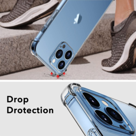 iPhone 14 Pro Max Transparant Soft TPU Air Cushion Hoesje