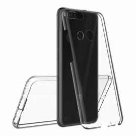 Huawei P20 Lite 360° Full Cover Transparant TPU Hoesje