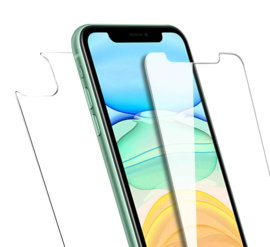 iPhone 11 Front + Back Tempered Glass Protector