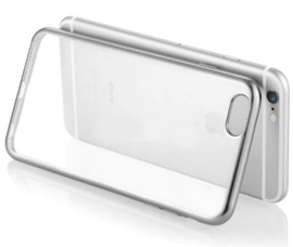 iPhone 6 Plus / 6S+ Soft TPU Hoesje Met Coating Goud / Zilver / Grijs