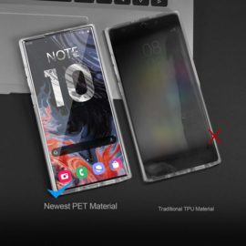 Galaxy Note 10 360° Ultra Clear Hybrid PC + TPU Hoesje