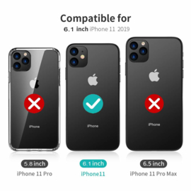 iPhone 11 360° Full Cover Transparant TPU Hoesje