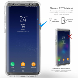 Galaxy S8 360° Ultra Clear Hybrid PC + TPU Hoesje