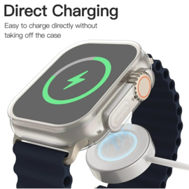 Apple Watch Ultra 49MM Transparant Soft TPU Hoesje Full Cover