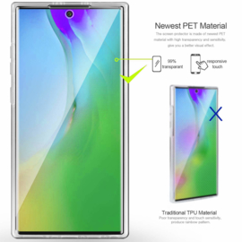 Galaxy Note 10 360° Ultra Clear Hybrid PC + TPU Hoesje