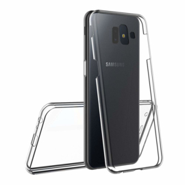 Galaxy J6 Plus (2018) 360° Full Cover Transparant TPU Hoesje