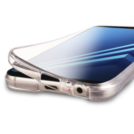 Galaxy A8 (2018) 360° Ultra Clear Hybrid PC + TPU Hoesje