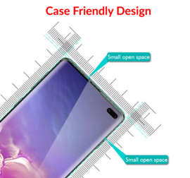 Galaxy S10 Case Friendly 3D Curved Tempered Glass Screen Protector