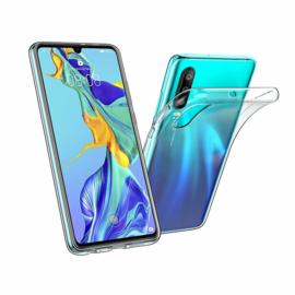 Huawei P30 Premium Transparant Soft TPU Hoesje