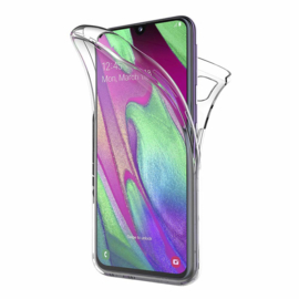 Galaxy A40 360° Full Cover Transparant TPU Hoesje