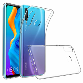 Huawei P30 Lite Premium Transparant Soft TPU Hoesje