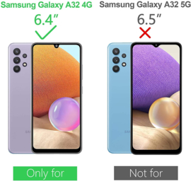 Galaxy A32 4G 360° Ultra Clear Hybrid PC + TPU Hoesje