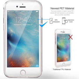 iPhone 6 / 6S 360° Ultra Clear Hybrid PC + TPU Hoesje